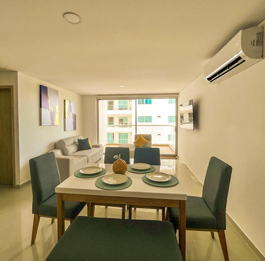 Exclusivo Apartamento Frente Al Mar En Cartagena Bagian luar foto