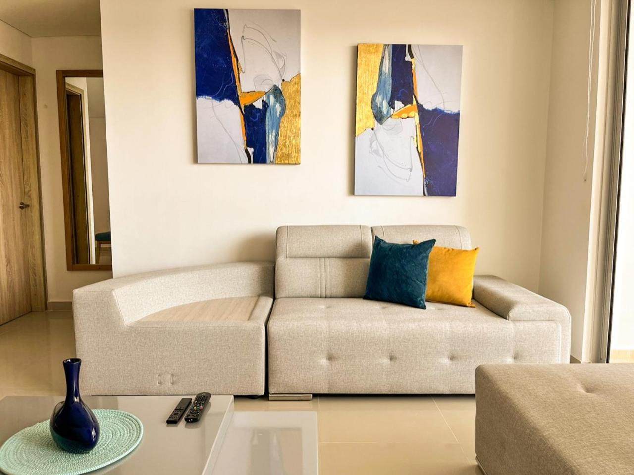 Exclusivo Apartamento Frente Al Mar En Cartagena Bagian luar foto