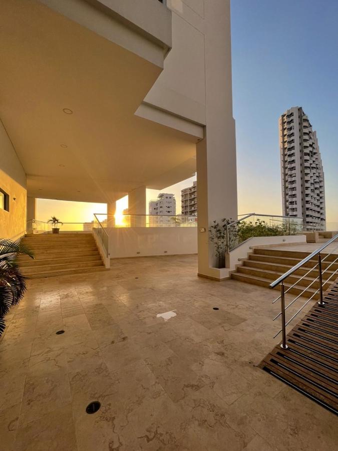 Exclusivo Apartamento Frente Al Mar En Cartagena Bagian luar foto