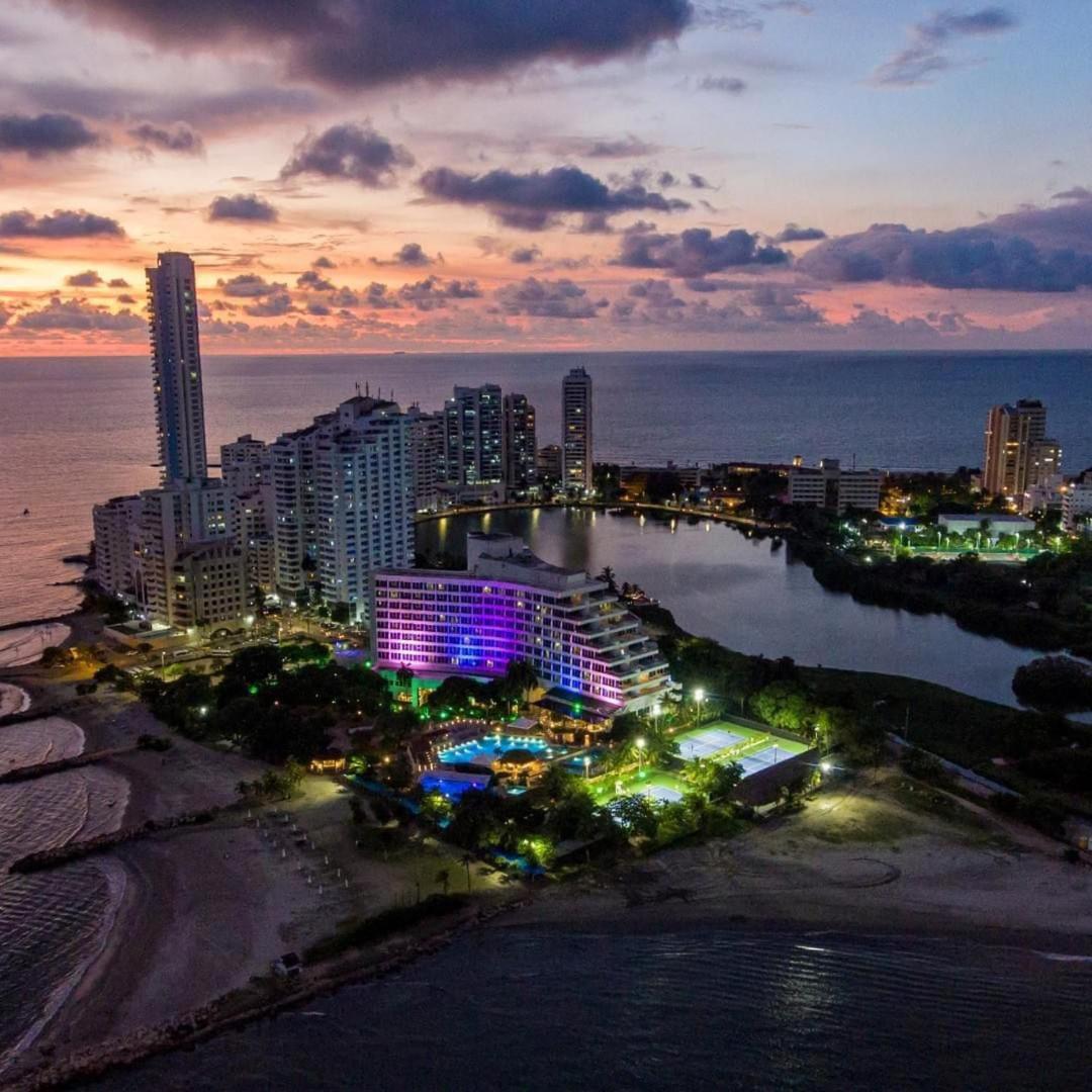 Exclusivo Apartamento Frente Al Mar En Cartagena Bagian luar foto