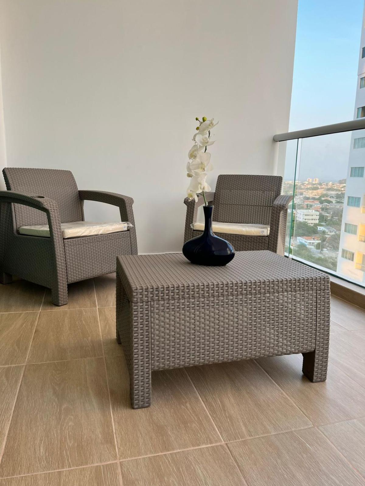 Exclusivo Apartamento Frente Al Mar En Cartagena Bagian luar foto